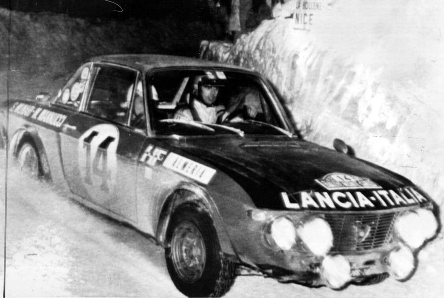 La Lancia Fulvia di Sandro Munari, 1 al Montecarlo 1972. Ap